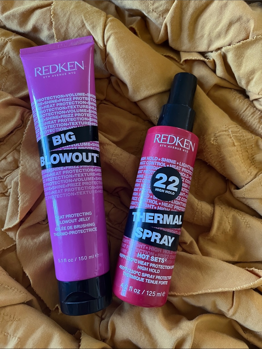 Viral REDKEN Bundle! Big Blowout and Thermal Spray 22